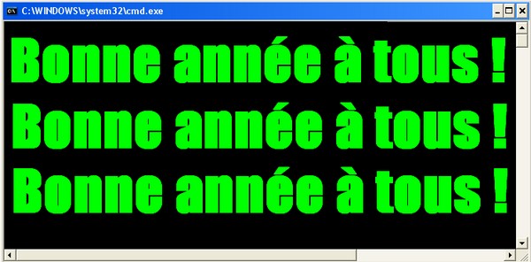 Bonne anne
